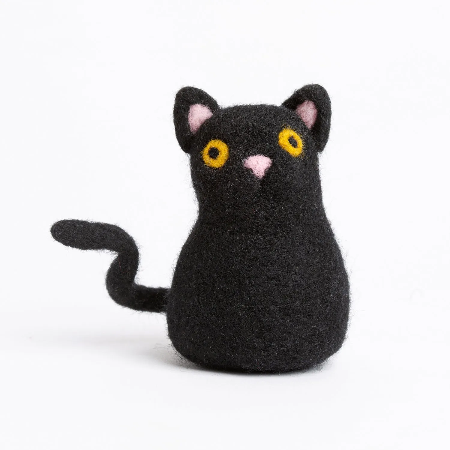 Halloween Cat Needle Felting Kit