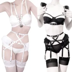 Harness & Garter Lingerie Set