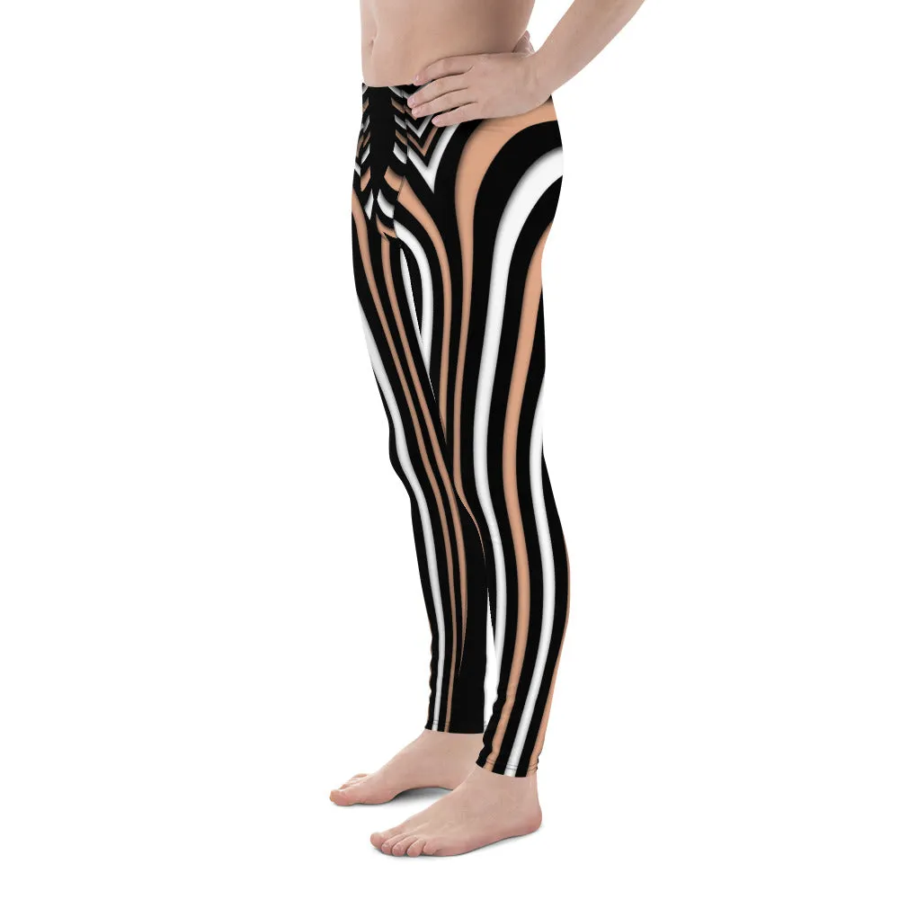 Heart Shaped Illusion Men's Leggings