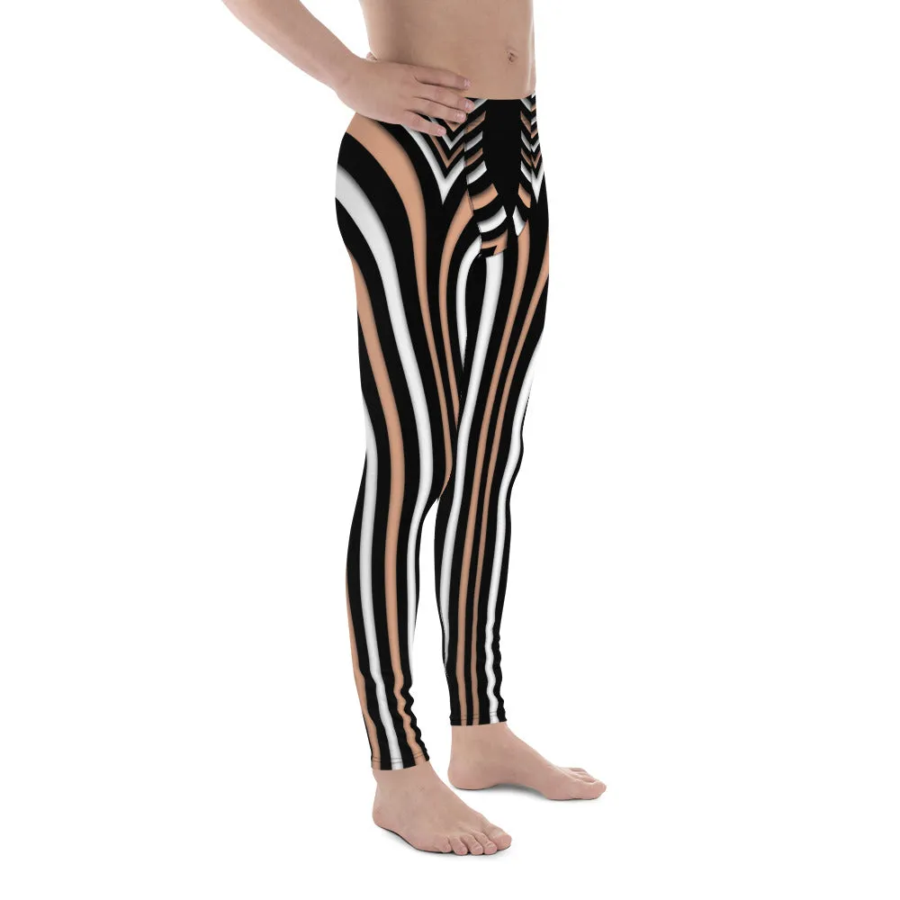 Heart Shaped Illusion Men's Leggings