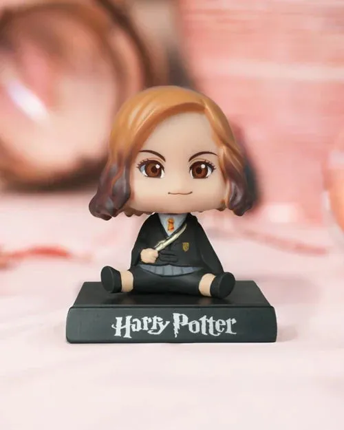 Hermoine Granger Harry Potter Bobblehead With Mobile Holder For Cars | 15 CMS |