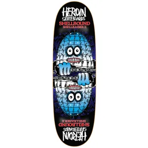 Heroin Skateboards Shellbound Shellraiser 2 Symmetrical Skateboard Deck - 9.5