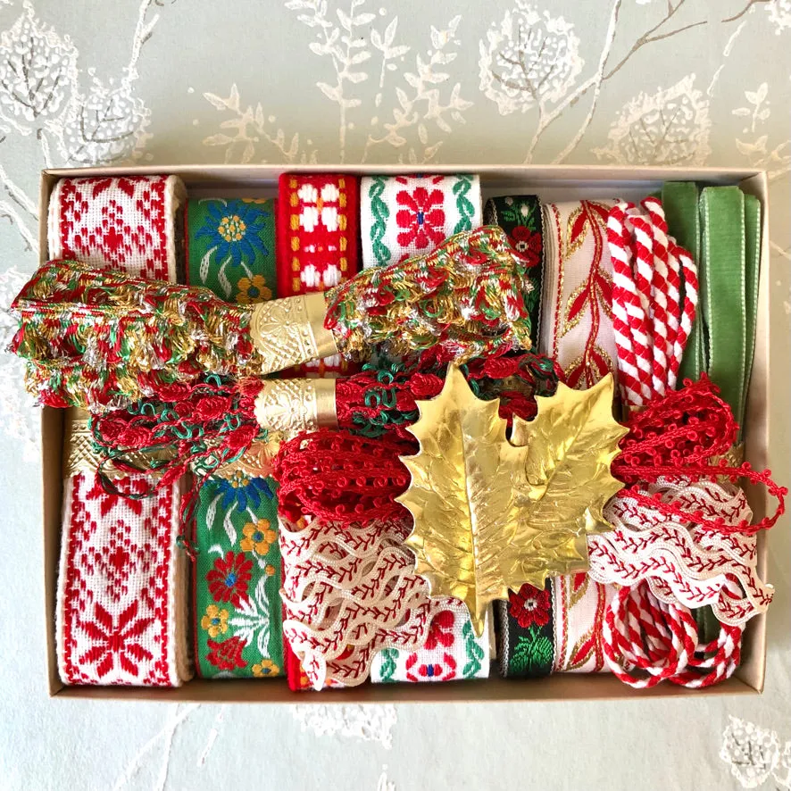 Home for the Holidays - Vintage Ribbons and Trims Collection