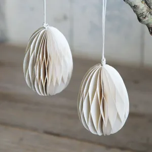 Honeycomb Paper Egg Decoration