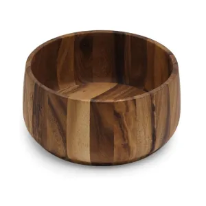 Ironwood Gourmet 12.5" Tulip Salad Bowl, Acacia Wood