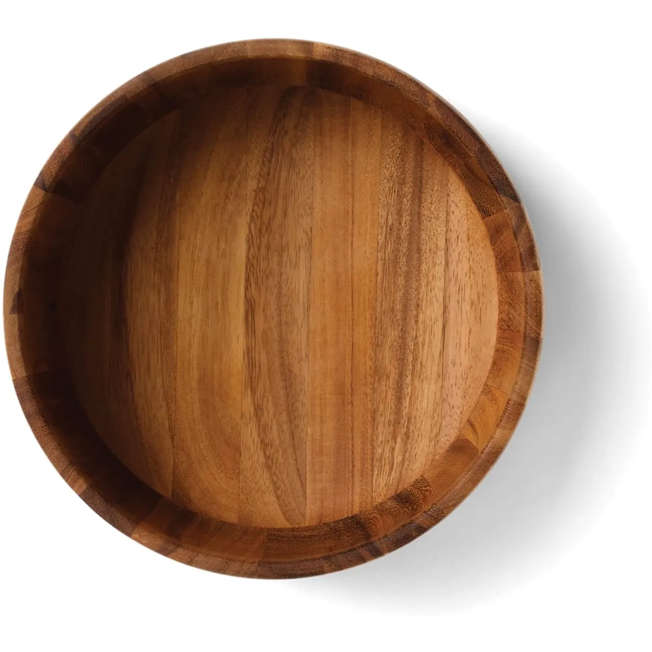 Ironwood Gourmet 12.5" Tulip Salad Bowl, Acacia Wood