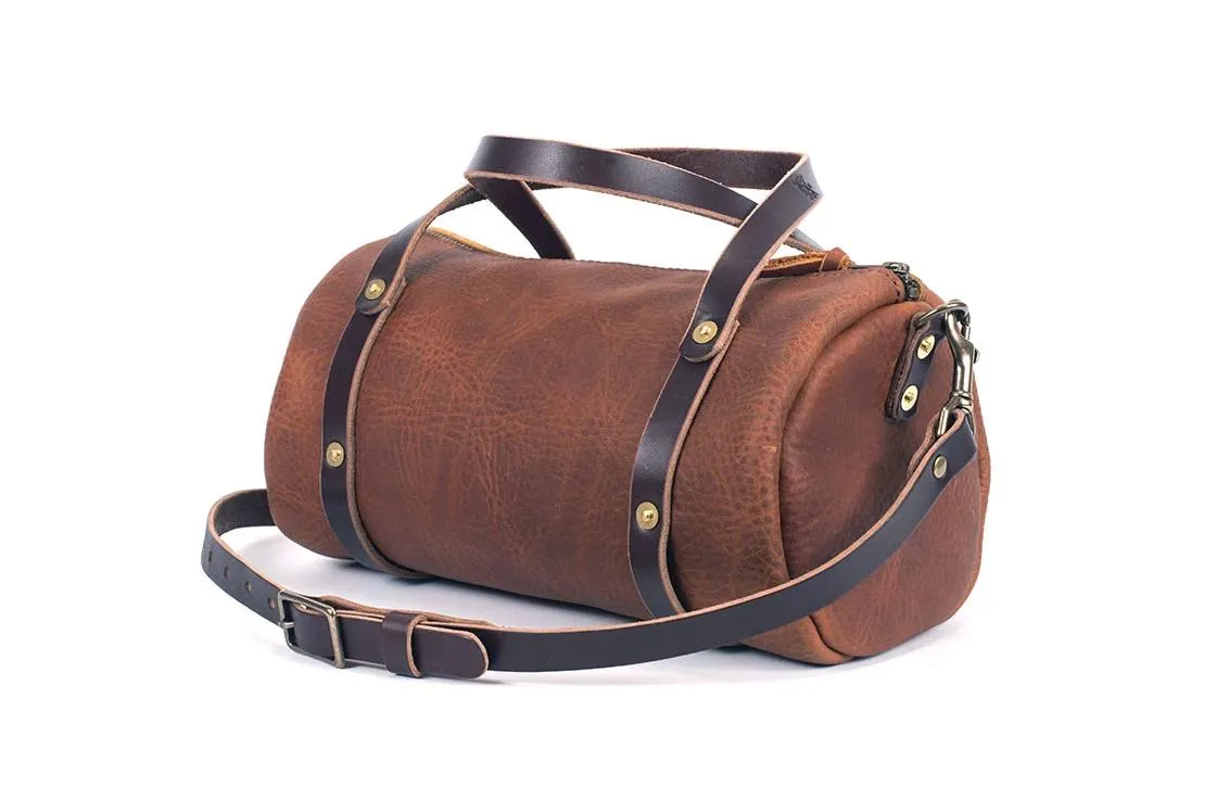 JANE LEATHER CROSSBODY - SADDLE