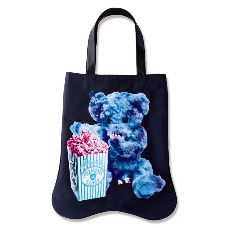 Japanese magazine gift Milk Boy black Canvas tote bag