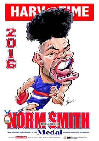 Jason Johannisen, Norm Smith Medal, Harv Time Poster