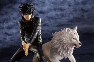 Jujutsu Kaisen Fushiguro Megumi With Divine Dog Wolf Shikigami Action Figure |19 CM |