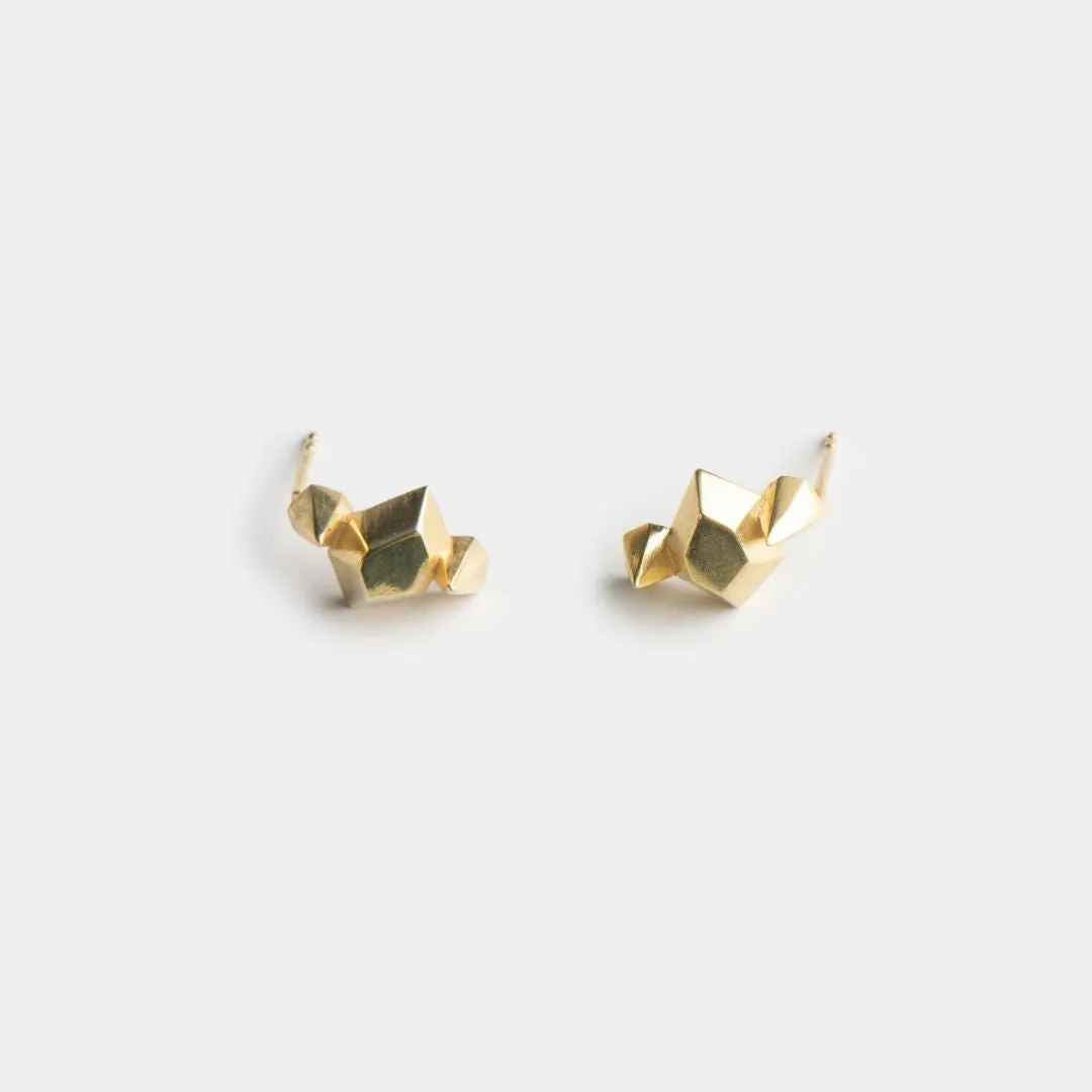 Just a Dream -  earrings - sterling silver 925 - gold plated