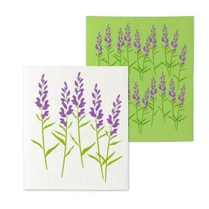 Lavender Branch Swedish Dish Cloths - Set of 2