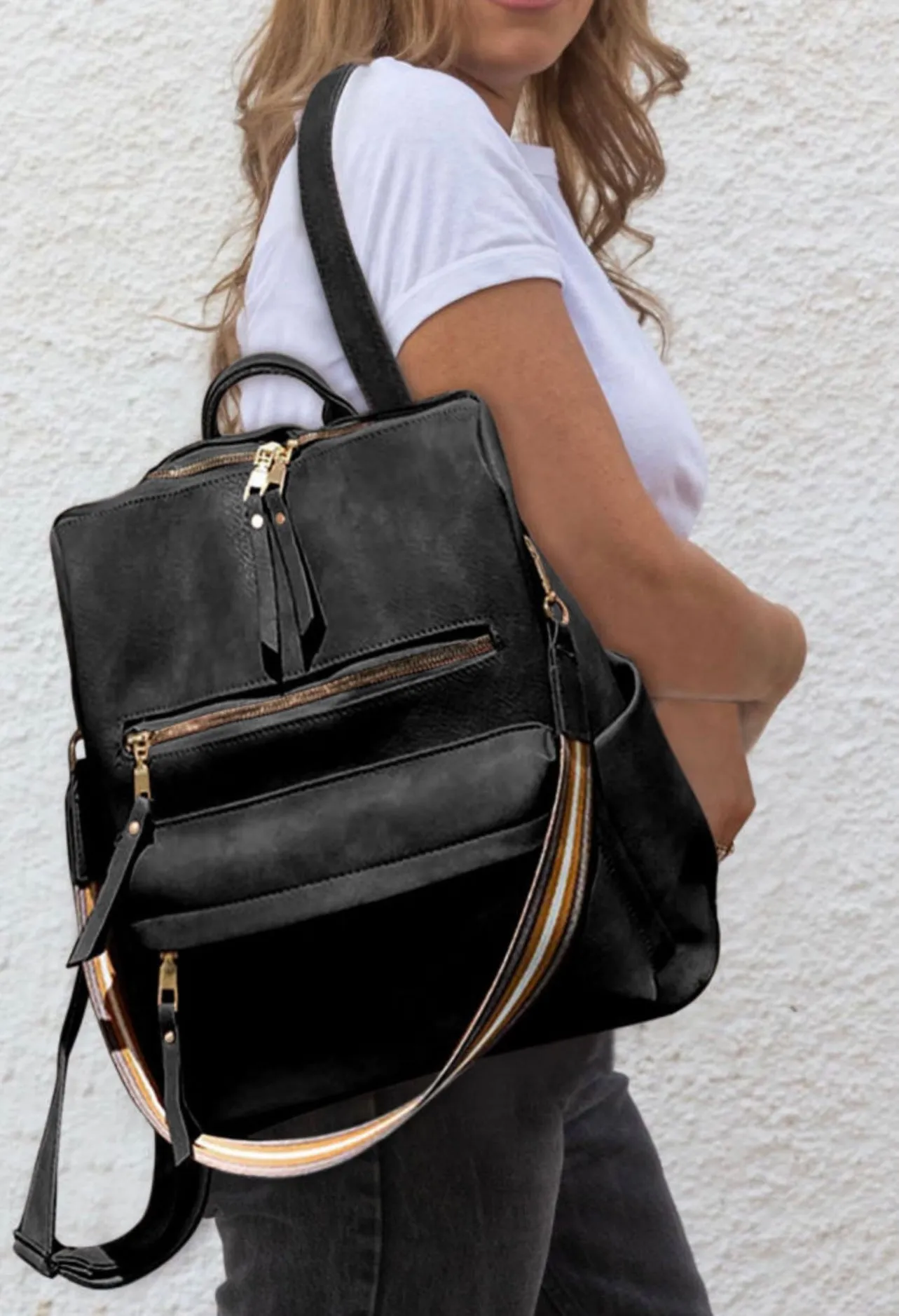 Leather Backpack