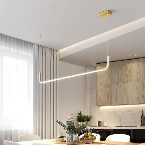 LED Modern Office Linear Pendant Light