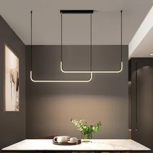 LED Modern Office Linear Pendant Light