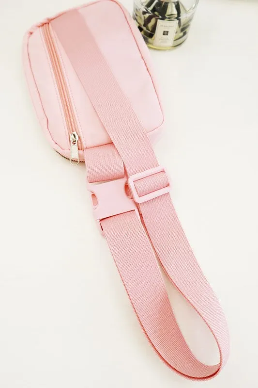 Light Pink Crossbody Bag