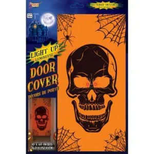 Light Up Skull Door Poster