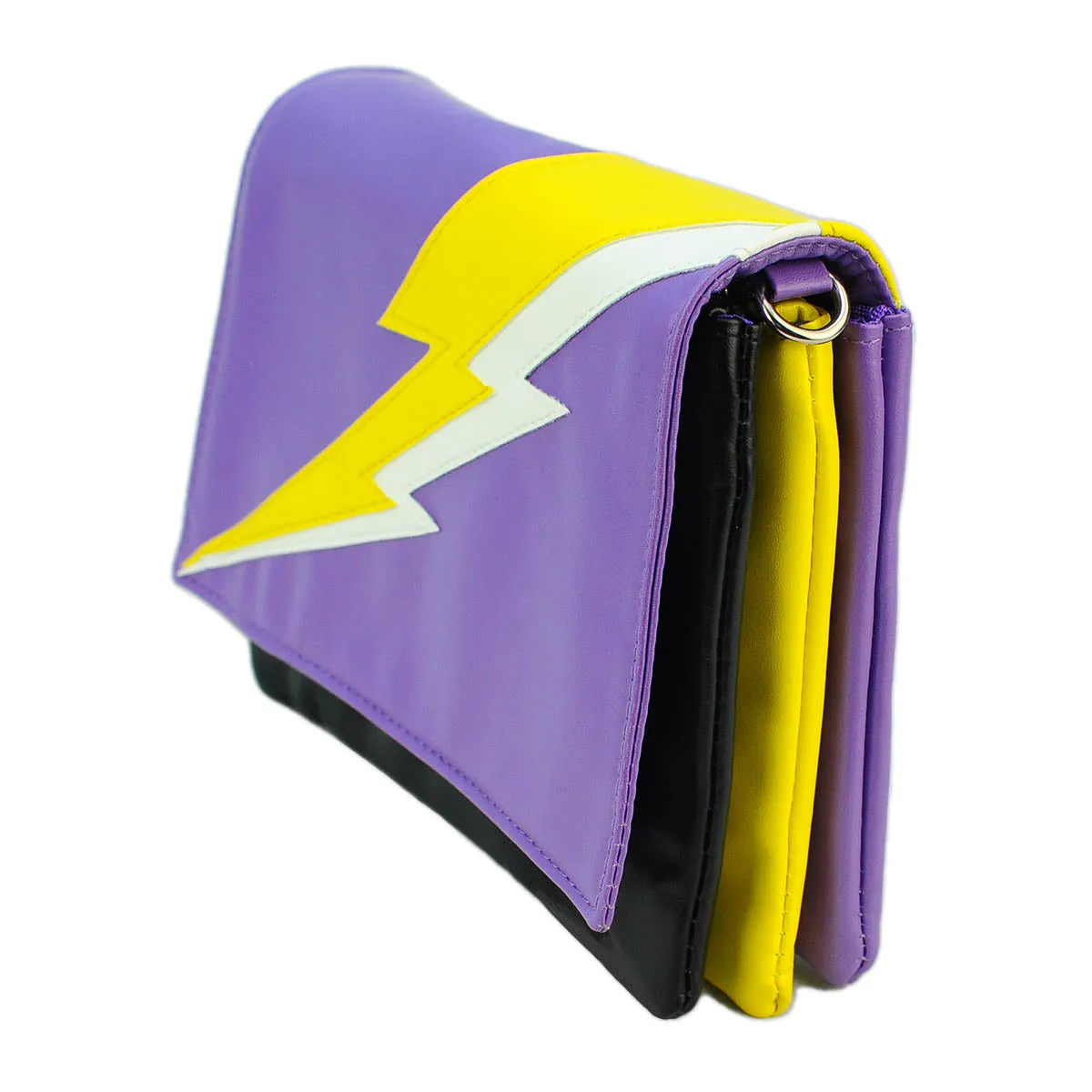 Lightning Bolt Romy Convertible Clutch in Non-Binary Pride