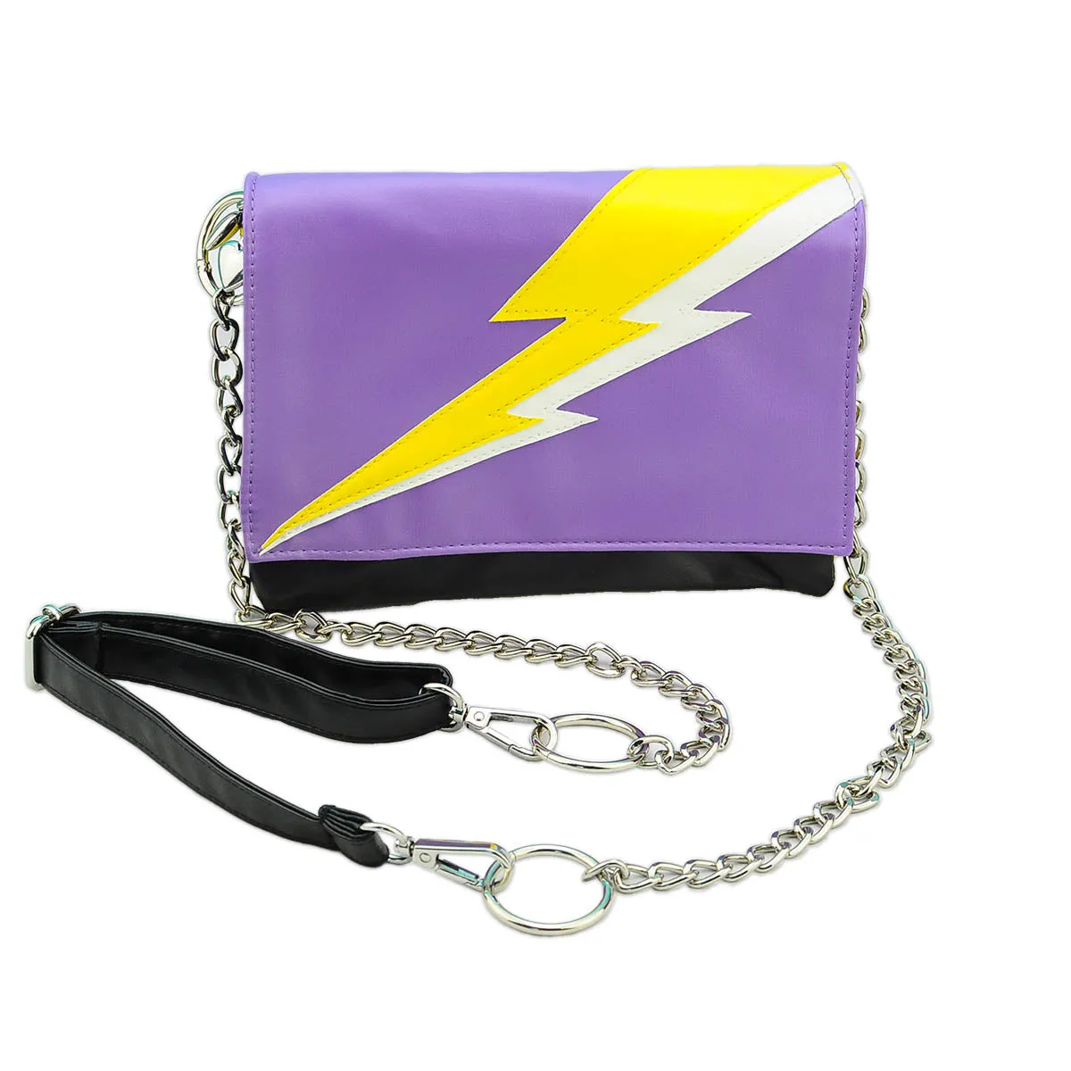 Lightning Bolt Romy Convertible Clutch in Non-Binary Pride