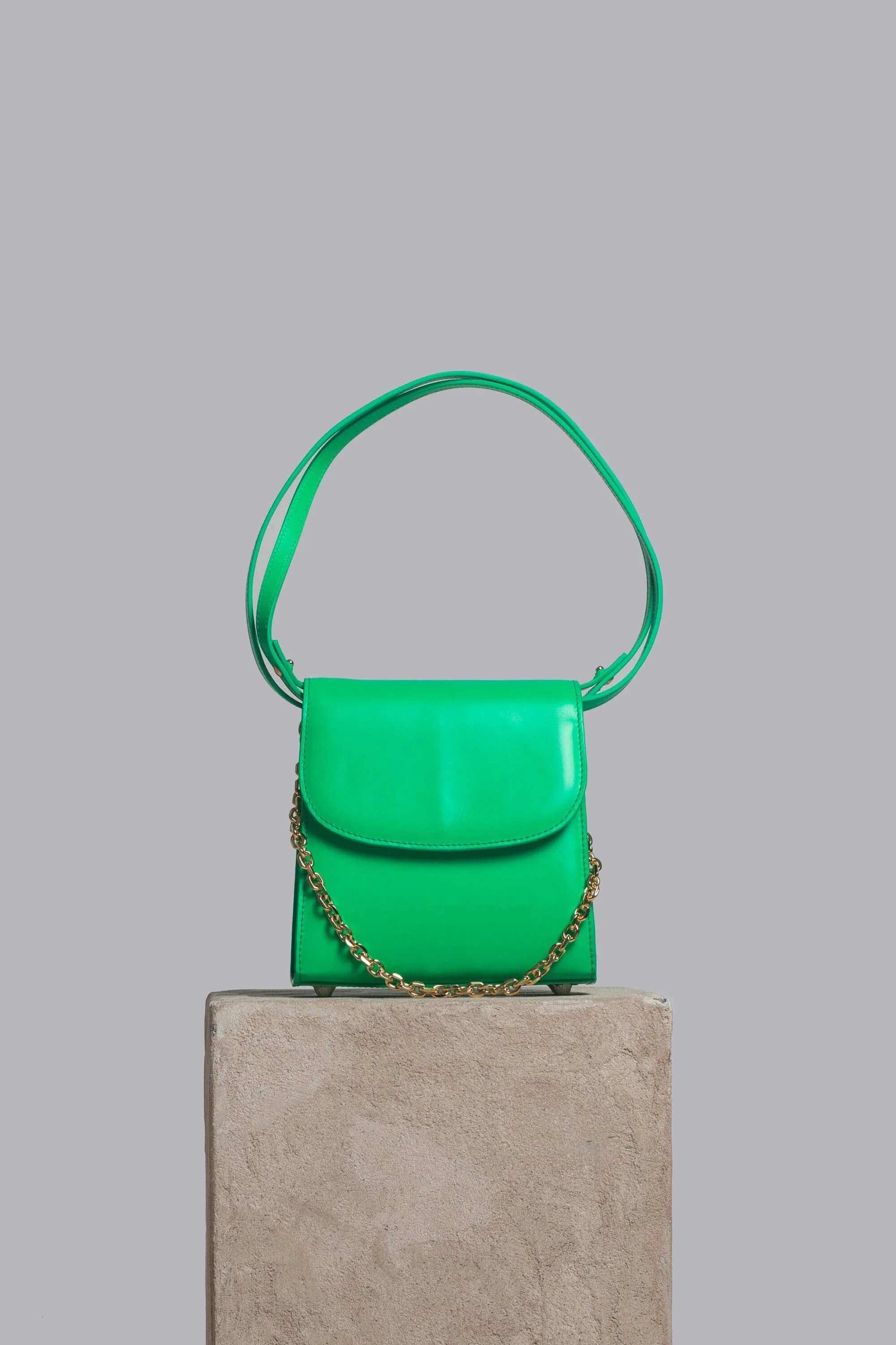 Loop Bag in Neon Leather