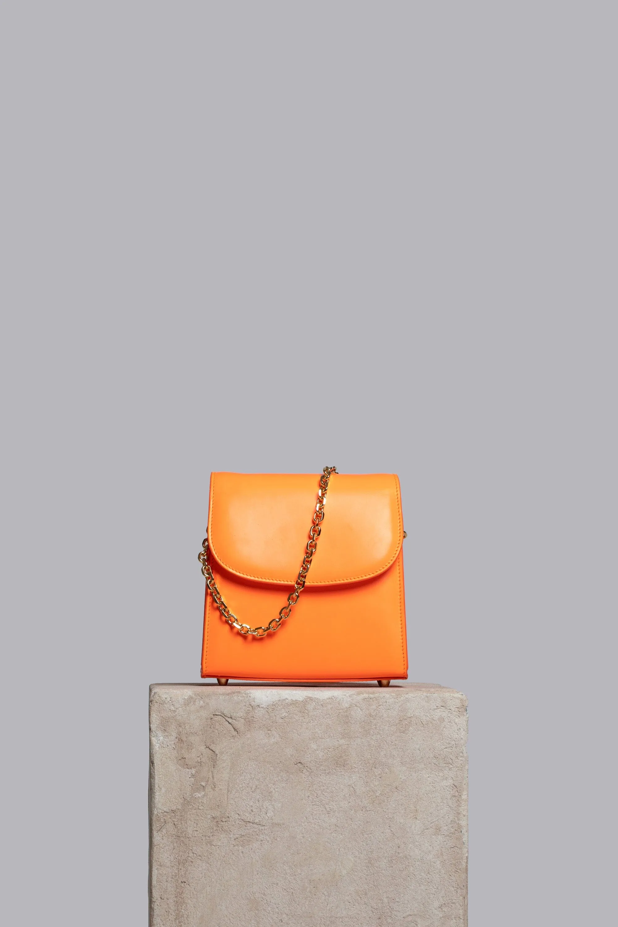 Loop Bag in Neon Leather