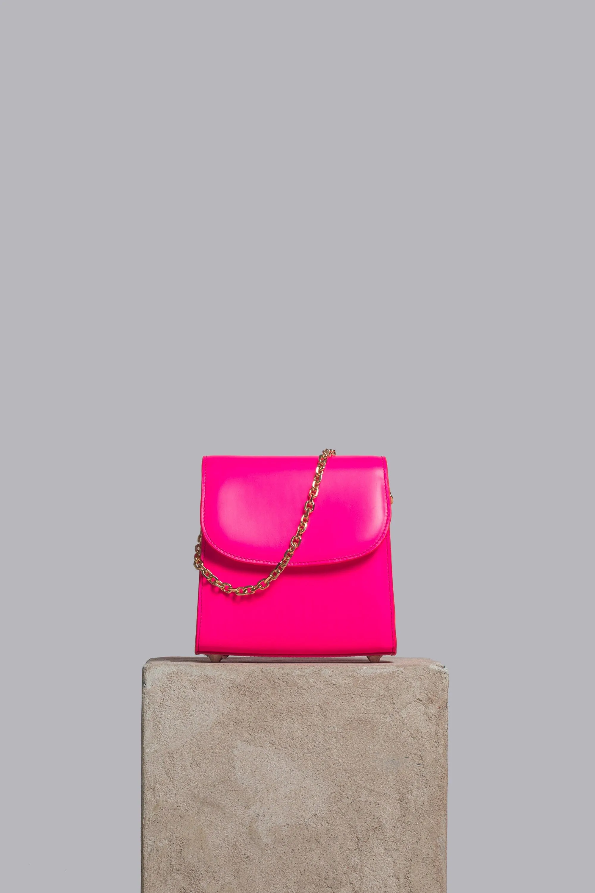 Loop Bag in Neon Leather