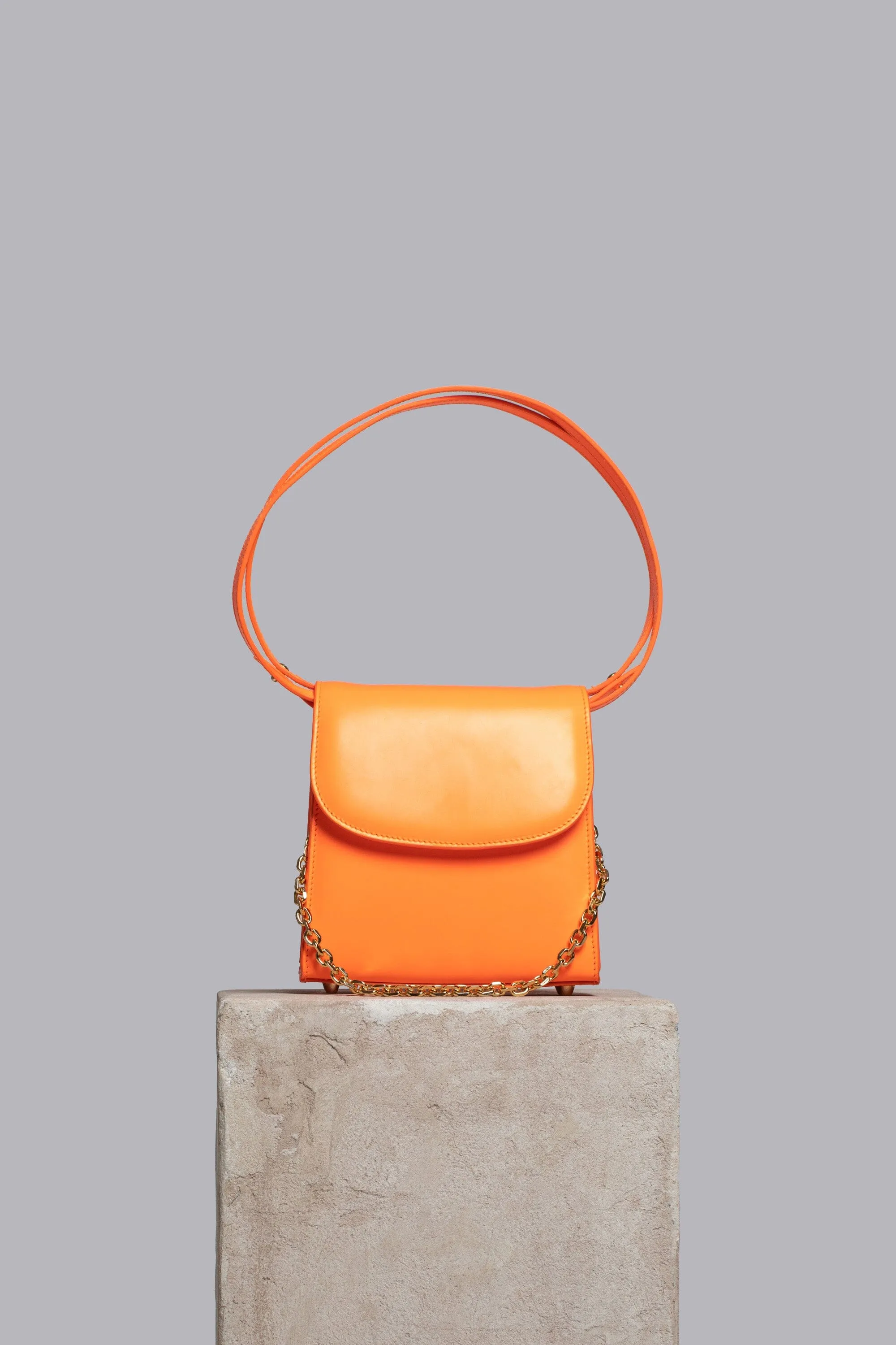 Loop Bag in Neon Leather