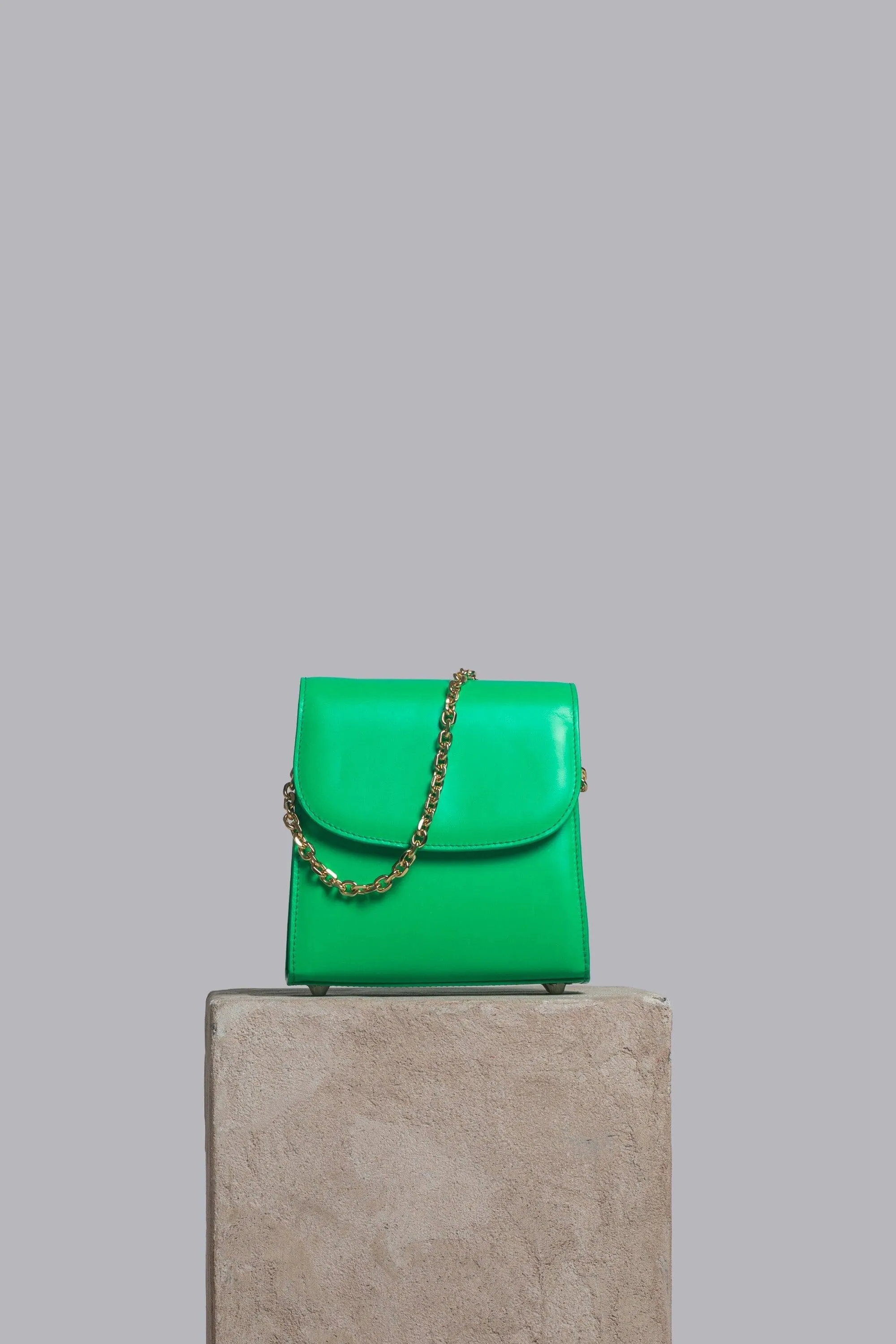 Loop Bag in Neon Leather