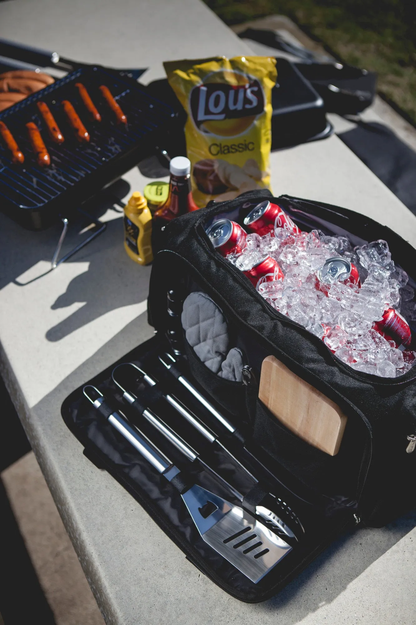 Los Angeles Angels - BBQ Kit Grill Set & Cooler