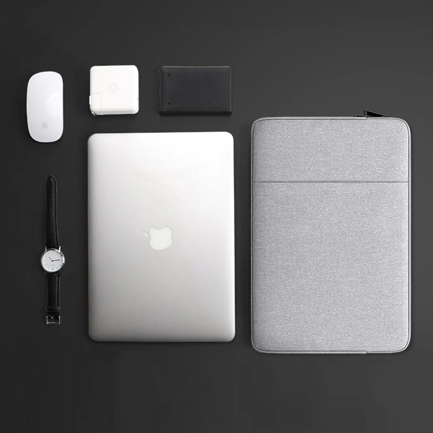 Macbook Sleeve with Zip Pocket