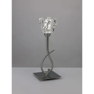 Mantra M3757 Iku Table Lamp 1 Light Satin Nickel