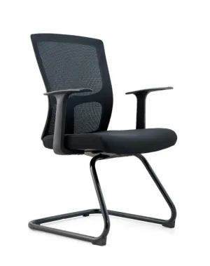 Mesh Cantilever Visitor Chair with Steel Legs for Office, Reception, Shops and Home