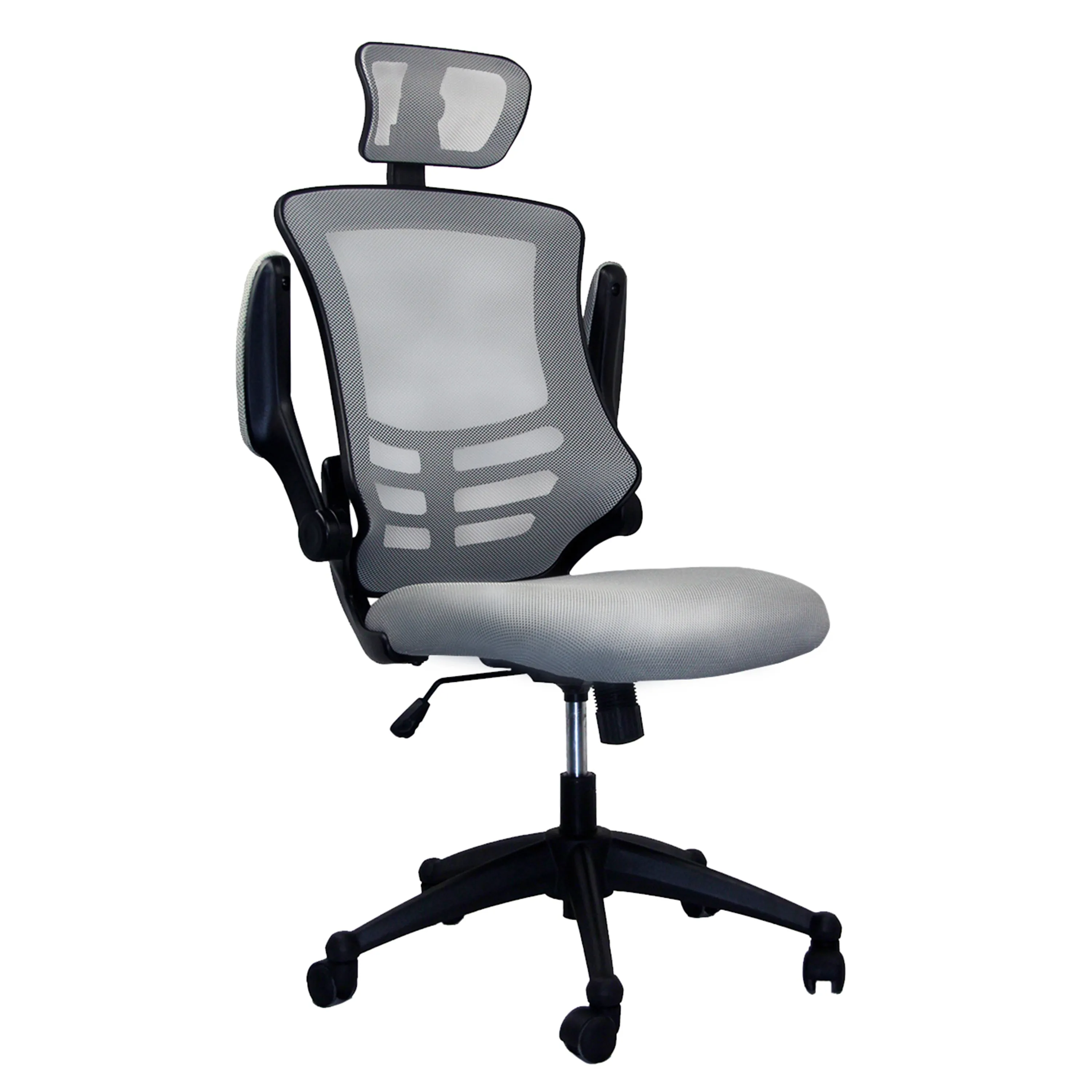 Mesh Executive Office Chair - Silver Gray