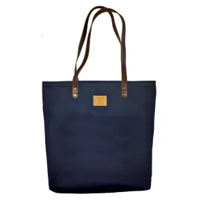 Midnight Blue Canvas Feed Bag