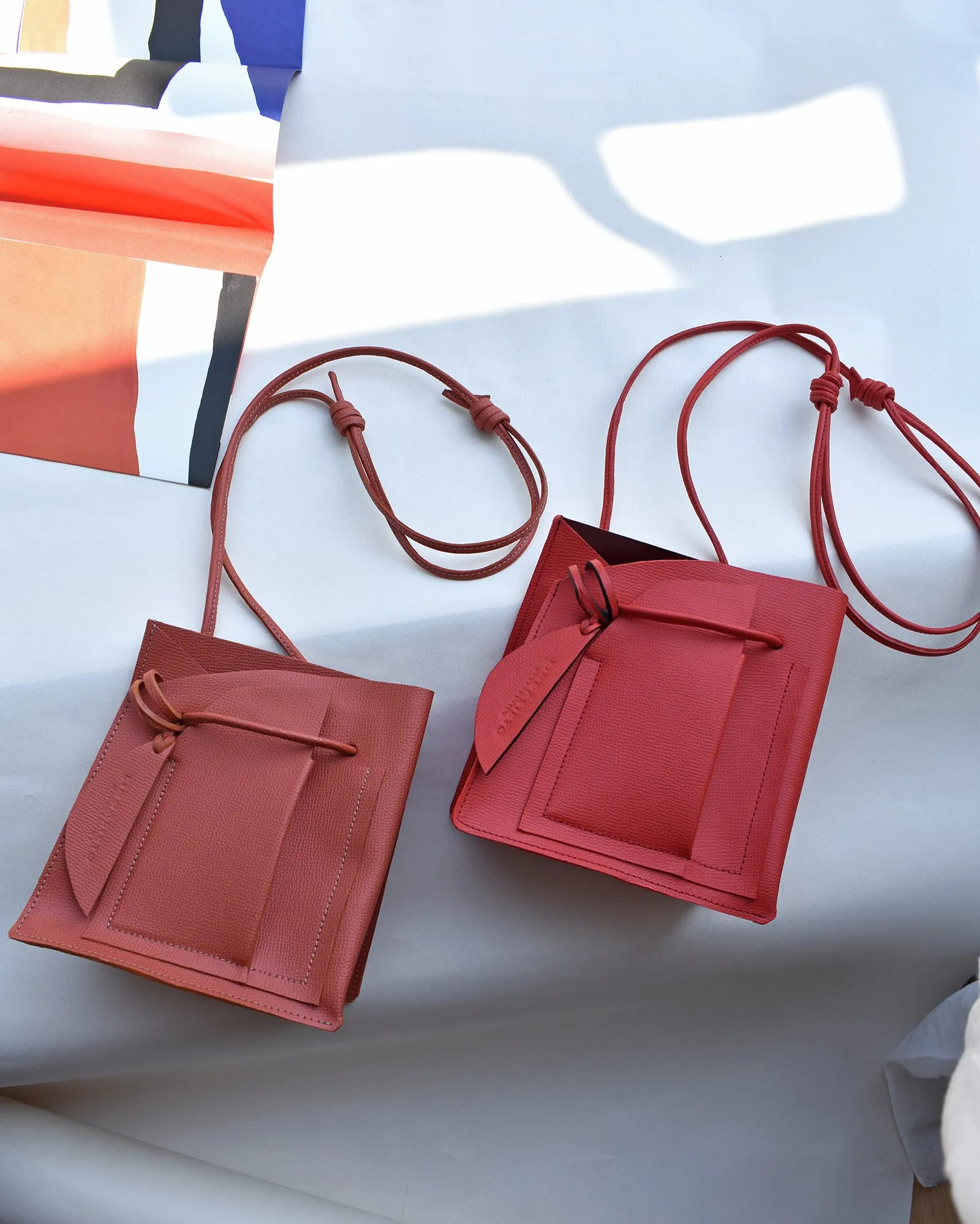 Mini Close Bag Táska -  Burnt Orange