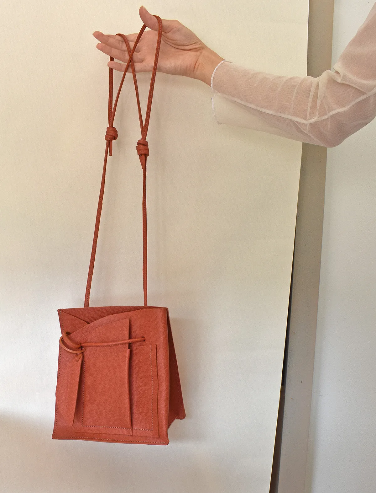 Mini Close Bag Táska -  Burnt Orange