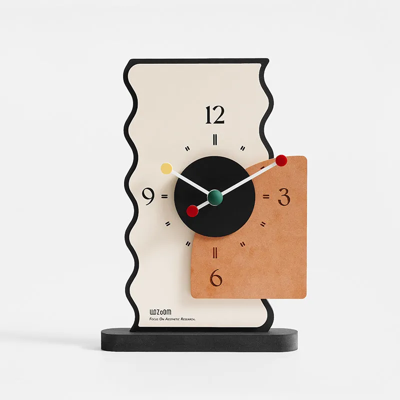 Modern Decorative Desktop Clock for Home Office