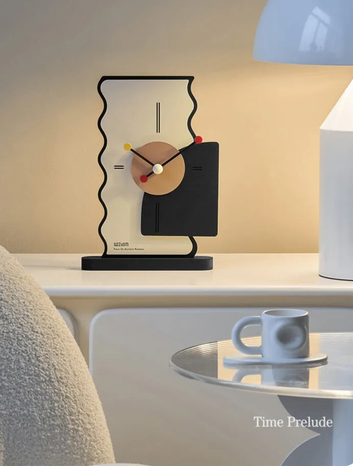 Modern Decorative Desktop Clock for Home Office