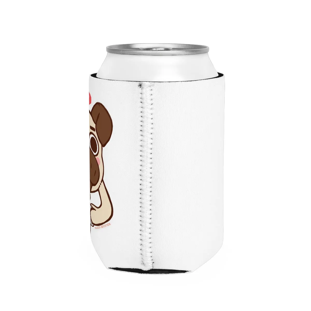 More Pug Coffee Please Can Cooler Sleeve