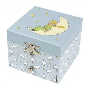 Musical Jewellery Box: The Little Prince and His Sheep (Cube)