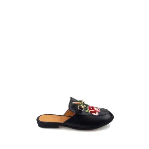 MYLIA Floral Design Open Back Shoe