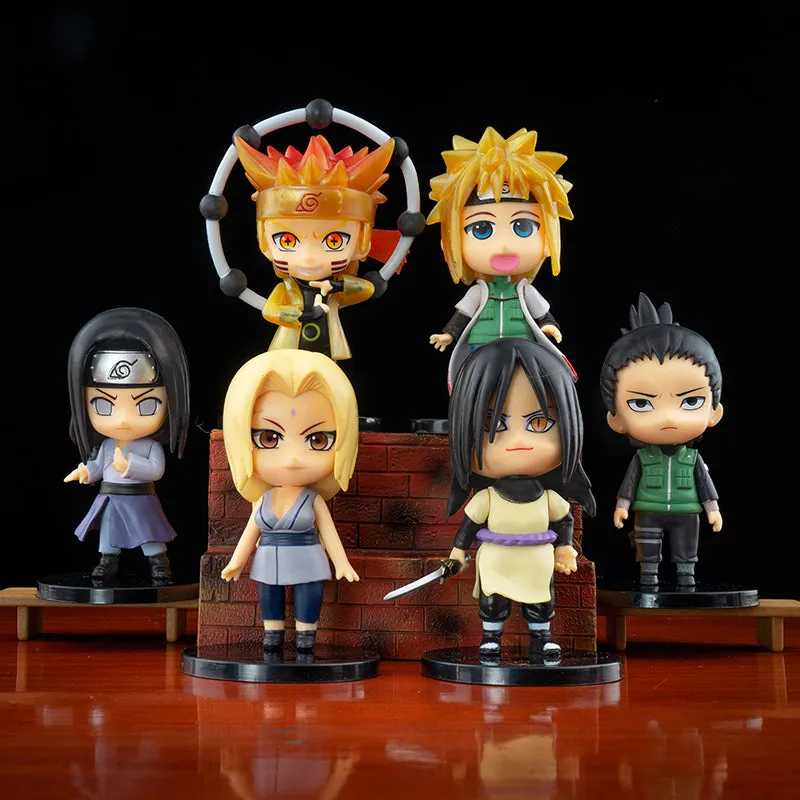 NARUTO Action Figure 6 Pcs Set C [10 CM]