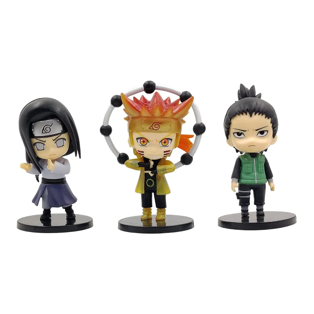 NARUTO Action Figure 6 Pcs Set C [10 CM]