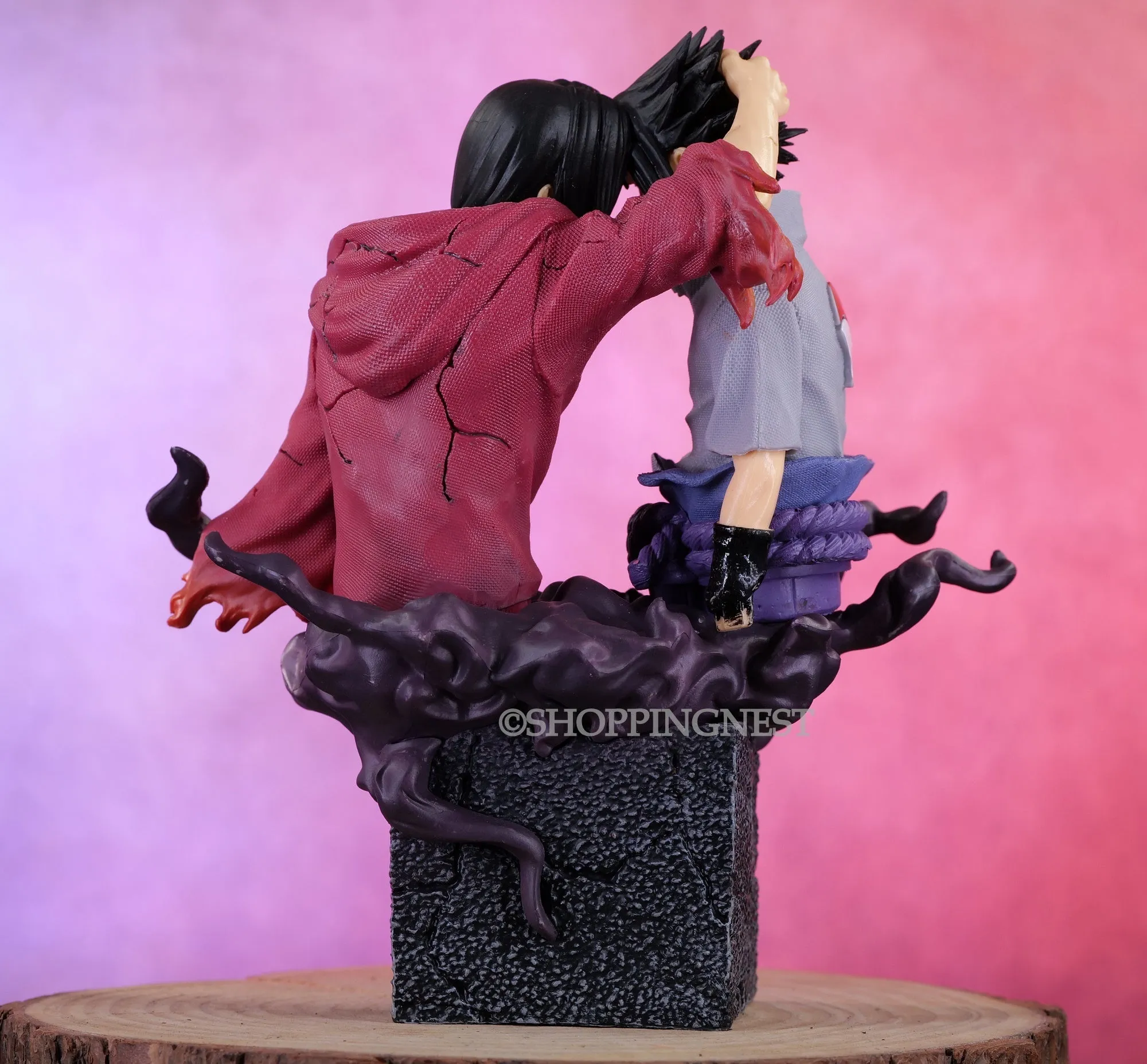 Naruto Uchiha Sasuke Uchiha Itachi Brother Reconciliation Action Figure (17 Cms)