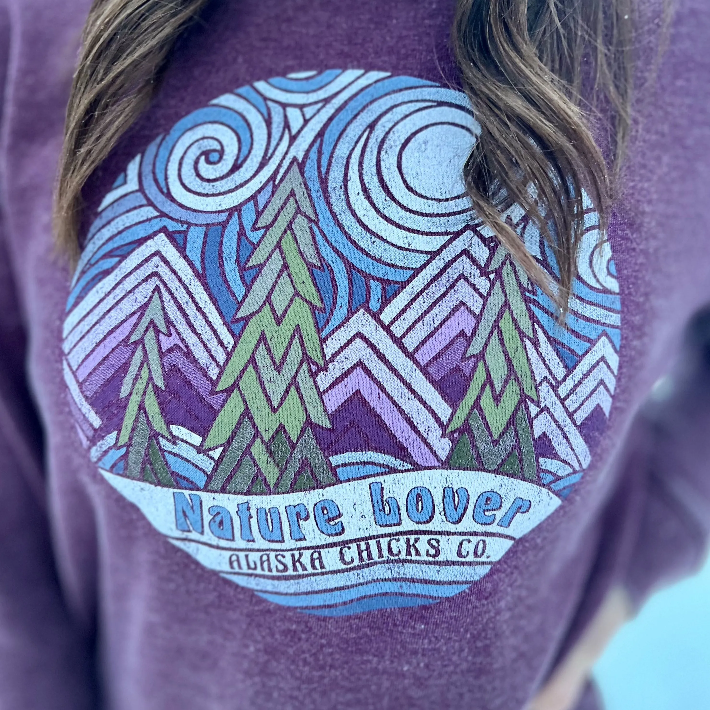 Nature Lover Artistic Crewneck