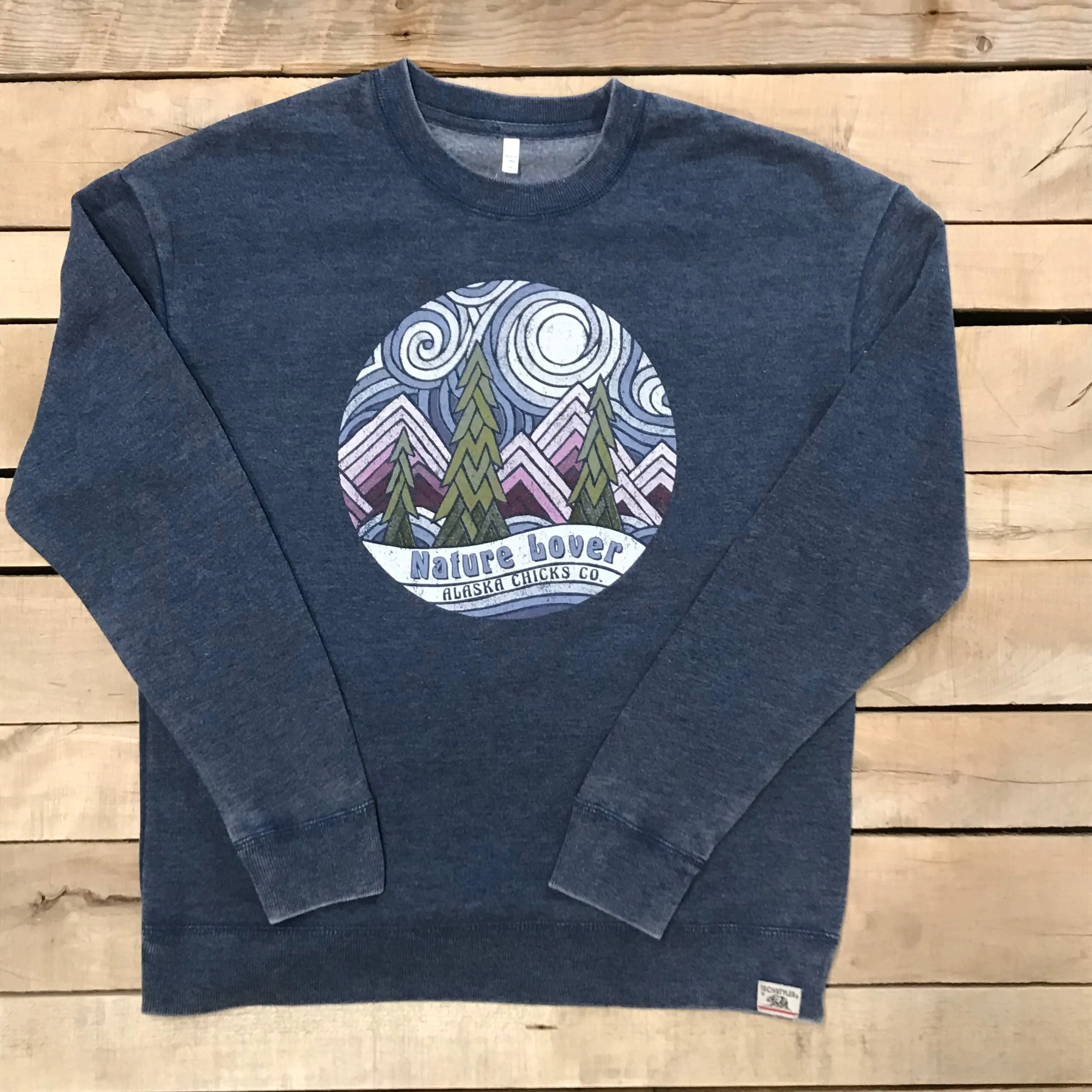 Nature Lover Artistic Crewneck