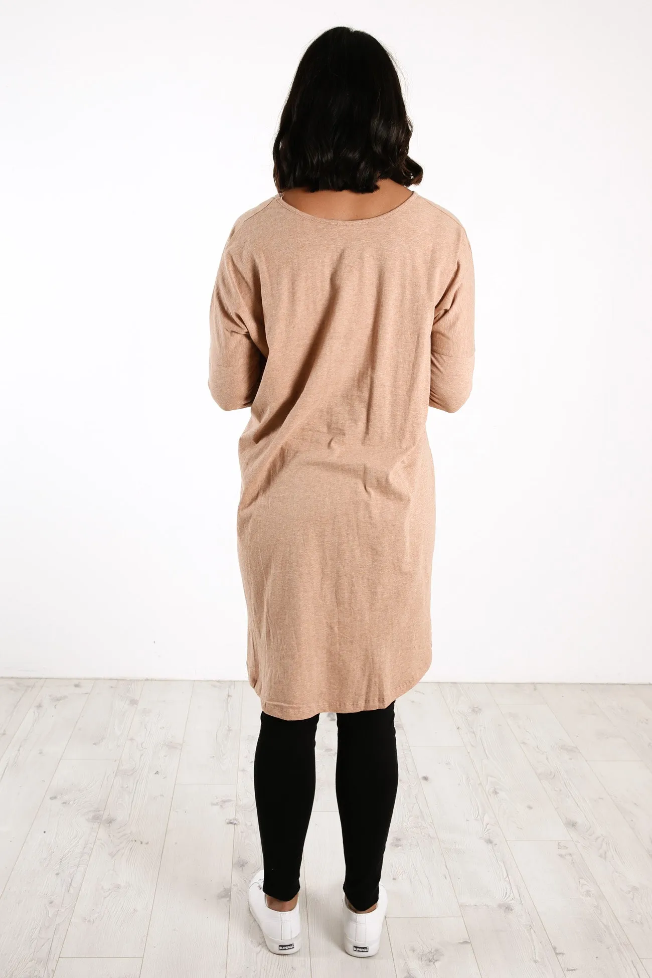 Nelly Long Sleeve Top Sand