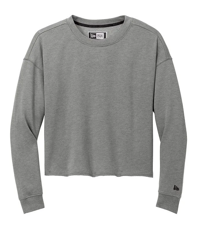 New Era - Women's Tri-Blend Fleece Crop Crew