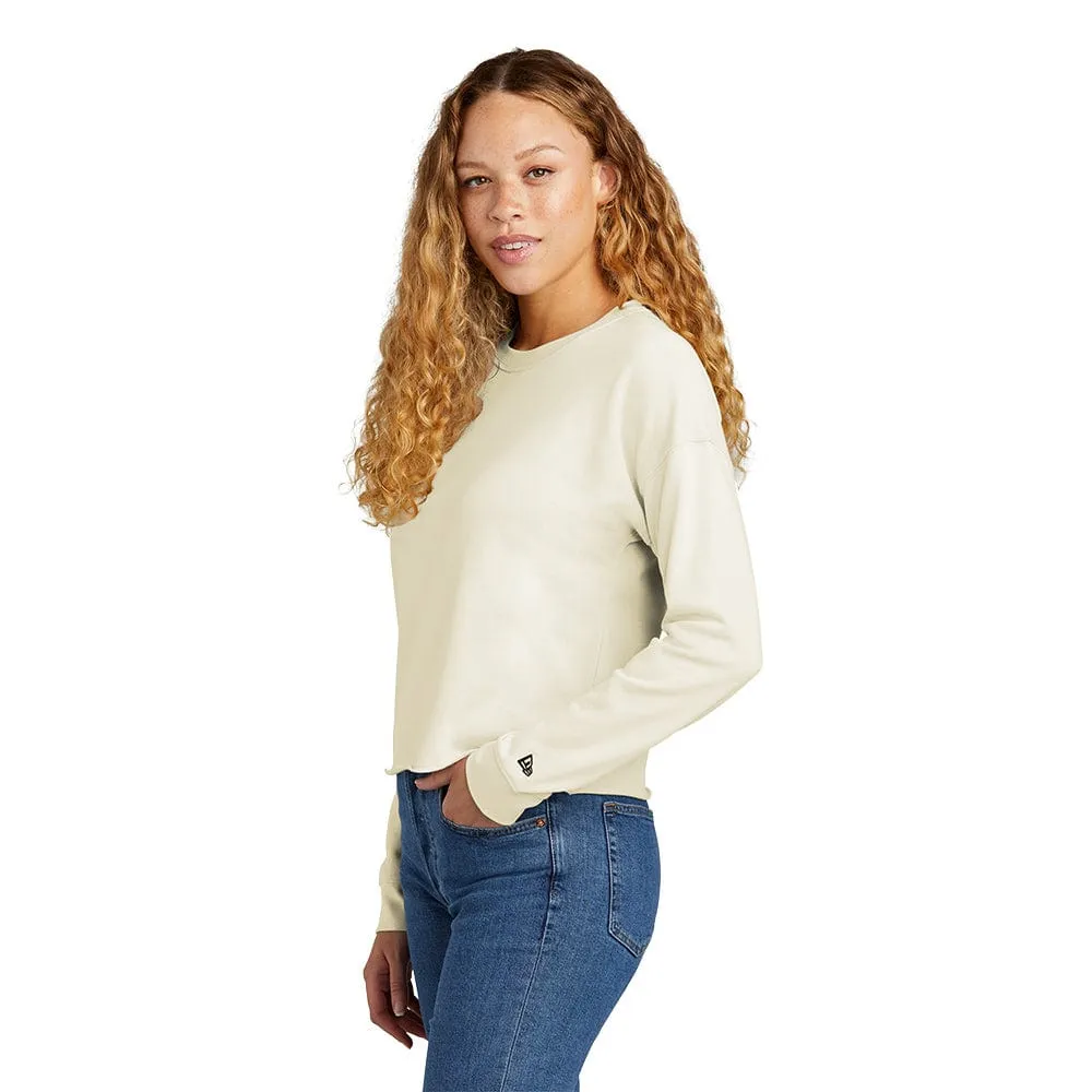 New Era - Women's Tri-Blend Fleece Crop Crew