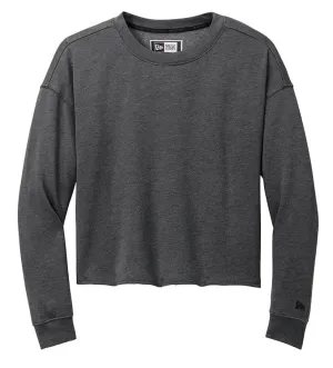 New Era - Women's Tri-Blend Fleece Crop Crew